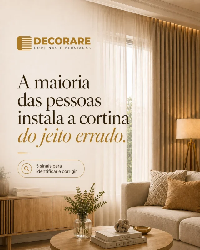 Cortina sob medida Decorare BH